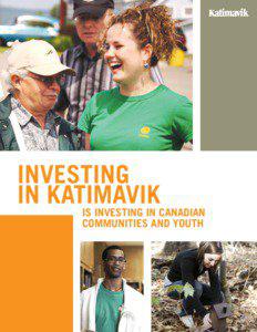 Investing in Katimavik