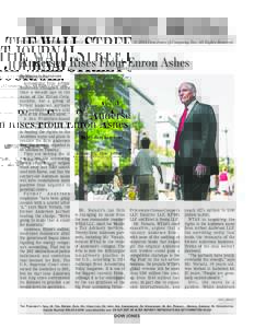 TUESDAY, SEPTEMBER 2, 2014  © 2014 Dow Jones & Company, Inc. All Rights Reserved. Andersen Rises From Enron Ashes Accounting firm Arthur