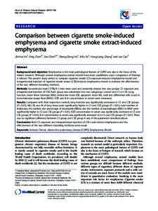 Smoking / Chronic lower respiratory diseases / Respiratory therapy / Respiratory physiology / Emphysema / Occupational diseases / Obstructive lung disease / Chronic obstructive pulmonary disease / Pulmonary alveolus / Medicine / Pulmonology / Health