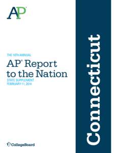 AP Report to the Nation ® STATE SUPPLEMENT FEBRUARY 11, 2014