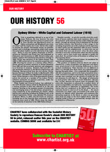 Chartist 270_01 cover:17 Page 32  OUR HISTORY OUR HISTORY 56