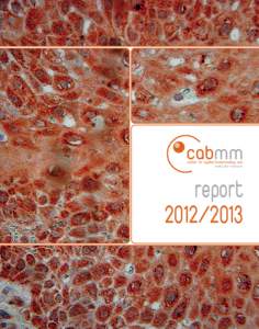 cabmm center for applied biotechnology and molecular medicine report