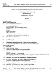 F-Plouzané: Services de gardiennage