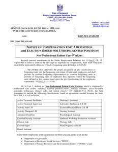 Department of Health / American Federation of State /  County and Municipal Employees / Health / Medicine / Government / Trade unions in the United States / Department of Health and Social Security / Unlicensed assistive personnel