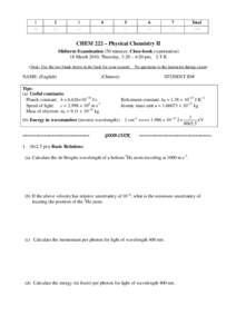 Lecture 3: Schrödinger Equation