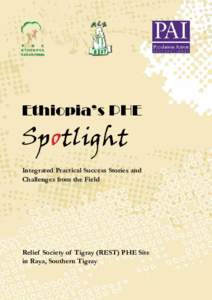 Ethiopia’s PHE  Spotlight Integrated Practical Success Stories and Challenges from the Field