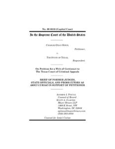 Title 28 of the United States Code / State court / Case citation / Term per curiam opinions of the Supreme Court of the United States / Law / Texas Court of Criminal Appeals / Supreme Court of the United States