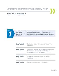 Developing a Community Sustainability Vision Tool Kit - Module 2 1  PHASE