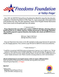 AMVETS / Freedoms Foundation at Valley Forge