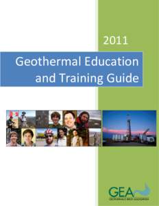 Geothermal Education and Training Guide