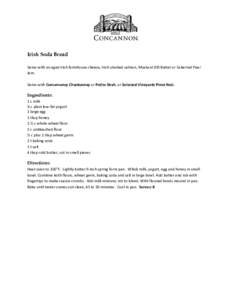 Microsoft Word - ConcannonFinalRecipes.docx