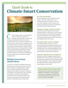 Climate-Smart Conservation Cycle REV3