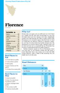 ©Lonely Planet Publications Pty Ltd  # Florence POP 357,300