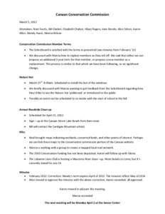 Microsoft Word - Canaan Conservation Commission March[removed]doc