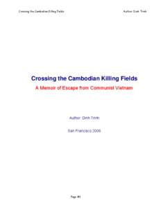 Microsoft Word - Crossing the Cambodian Killing Fields _final version-single-spaced_