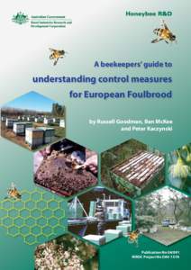 Honeybee R&D  A beekeepers’ guide to understanding control measures for European Foulbrood