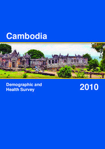 Cambodia  Demographic and