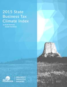 2015 State Business Tax Climate Index by Scott Drenkard Joseph Henchman