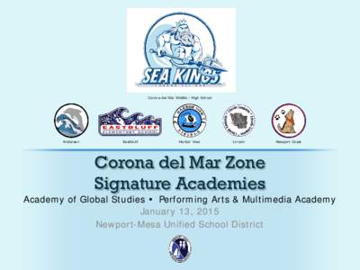 Corona del Mar Middle / High School  Andersen Eastbluff