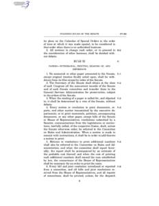 Separation of powers / Standing Rules of the United States Senate /  Rule XII / Quorum / United States Senate / Standing Rules of the United States Senate /  Rule XXII / United States House of Representatives / United States Congress / Standing Rules of the United States Senate / Government / Public law