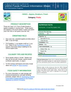 Food / USDA National Nutrient Database / Trans fat / Biology / Science / Nutrition / Chemistry / Apple