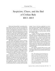CHAPTER TWO  Suspicion, Chaos, and the End