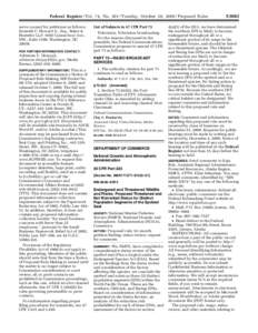 Federal Register / Vol. 74, No[removed]Tuesday, October 20, [removed]Proposed Rules serve counsel for petitioner as follows: Kenneth C. Howard Jr., Esq., Baker & Hostetler LLP, 1050 Connecticut Ave., NW., Suite 1100, Washin