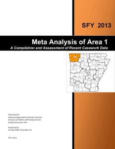 SFY 2013 Meta Analysis of Area 1 A Compilation and Assessment of Recent Casework Data Benton  Carroll