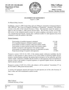 Petition / Initiative / Politics / Democracy / Government / Ohio Senate Bill 5 Voter Referendum /  Issue 2 / Washington Referendum 71 / Elections / Government of Colorado / Secretary of State of Colorado