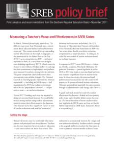 Standardized test / Achievement gap in the United States / LIFO / Teacher / Student–teacher ratio / Value-added modeling / Merit pay / Education / Teaching / The New Teacher Project