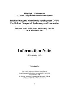 Microsoft Word - Information Note Fifth HLF Mexico 25Sept2017.docx