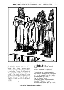 RABULèTS – Deuzyin.me anêye d’survikâdje – 2001 – Volume II – Pâdje  DJI N’SÉ NÉN POKWÈ MINS mi vl’a-t-a sondjî à Fèly Ropsy ( k’èstéve asséz capâbe è walon po z-è dauborer sès lètes) è