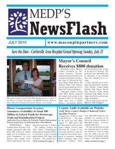 MEDP’S  NewsFlash JULY 2010