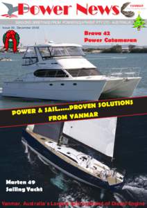 Power News  YANMAR The Powerful Gem  SEASONS GREETINGS FROM POWER EQUIPMENT PTY LTD - AUSTRALIA