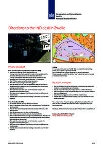Immigration and Naturalisation Service Ministry of Security and Justice Directions to the IND desk in Zwolle