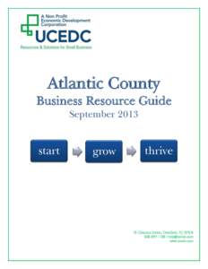 Atlantic County Business Resource Guide September 2013 start