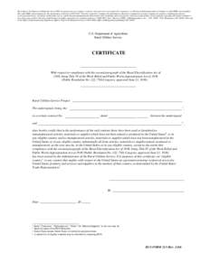 According to the Paperwork Reduction Act of 1995, an agency may not conduct or sponsor, and a person is not required to respond to, a collection of information unless it displays a valid OMB control number. The valid OMB