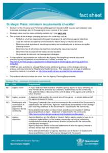 Microsoft Word - Strategic Plans - Minimum Requirements Fact Sheet_v2.0.doc