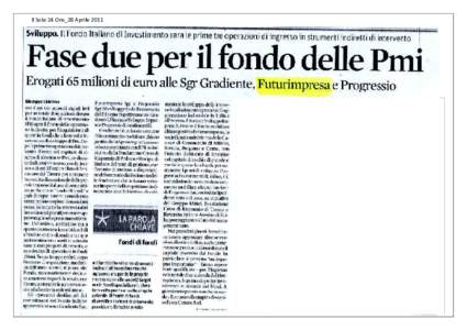 Il Sole 24 Ore_Aprile 2011