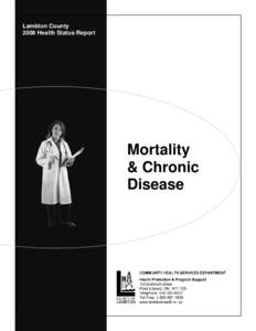 Microsoft Word - HEALTH STATUS_Mortality and Chronic Disease_July 2008.doc