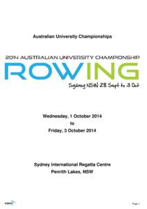 Australian University Championships