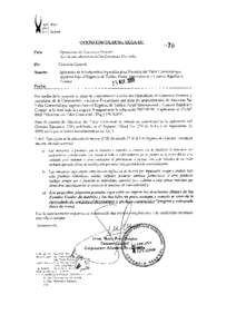 OFICIO CIRCULAR N CGGA-OFPara: Operadores de Comercio l xterior Servidores aduaneros de las Gerencias Dislritzles