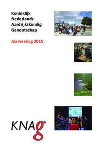 Koninklijk Nederlands Aardrijkskundig Genootschap Jaarverslag 2015