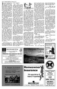 Page 26 / October 8, [removed]The Jamestown Press  I n the Jamestown Community Theatre’s production of