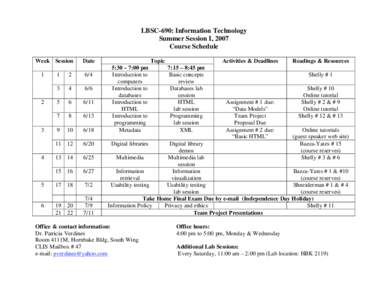 Microsoft Word - 690schedule.doc