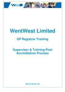 Royal Australian College of General Practitioners / Accreditation / General practitioner / Medicine / Evaluation / Quality assurance / Medical education in Australia