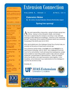 Extension Connection  IFAS/CITRUS/UFL Reference & Resources: UF/IFAS - Solutions for your life: www.SolutionsForYourLife.org