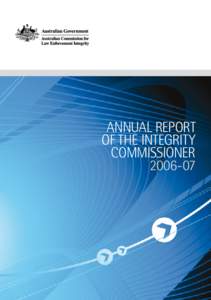 Annual Report of the InTegrity Commissioner[removed]  Annual Report