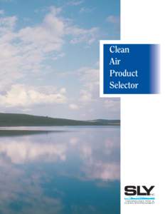 Clean Air Product Selector  SLY