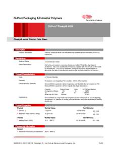 Datasheet - Elvaloy® 4924